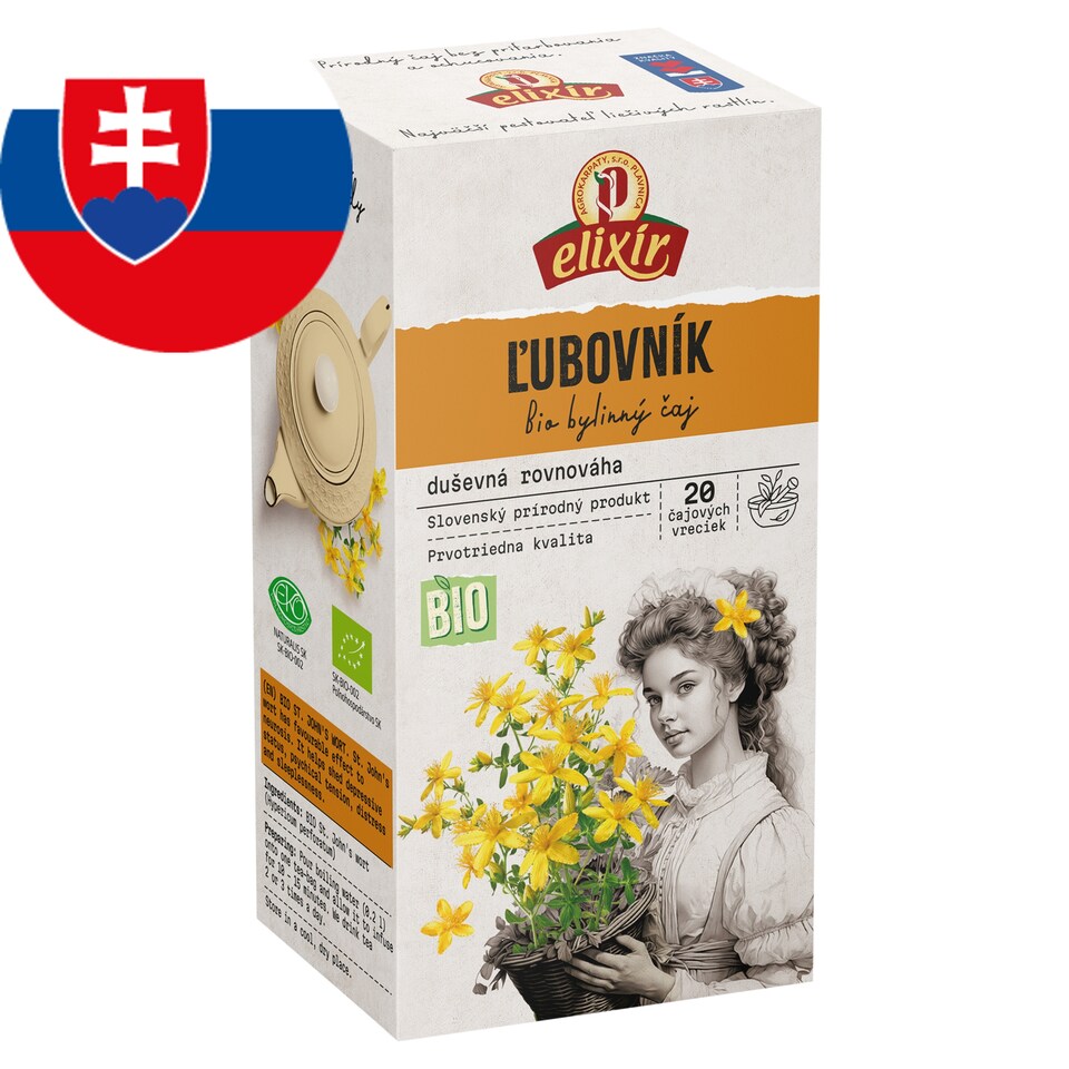 Elixír Organic St. John's Wort Herbal Tea 20 x 2 g (40 g)