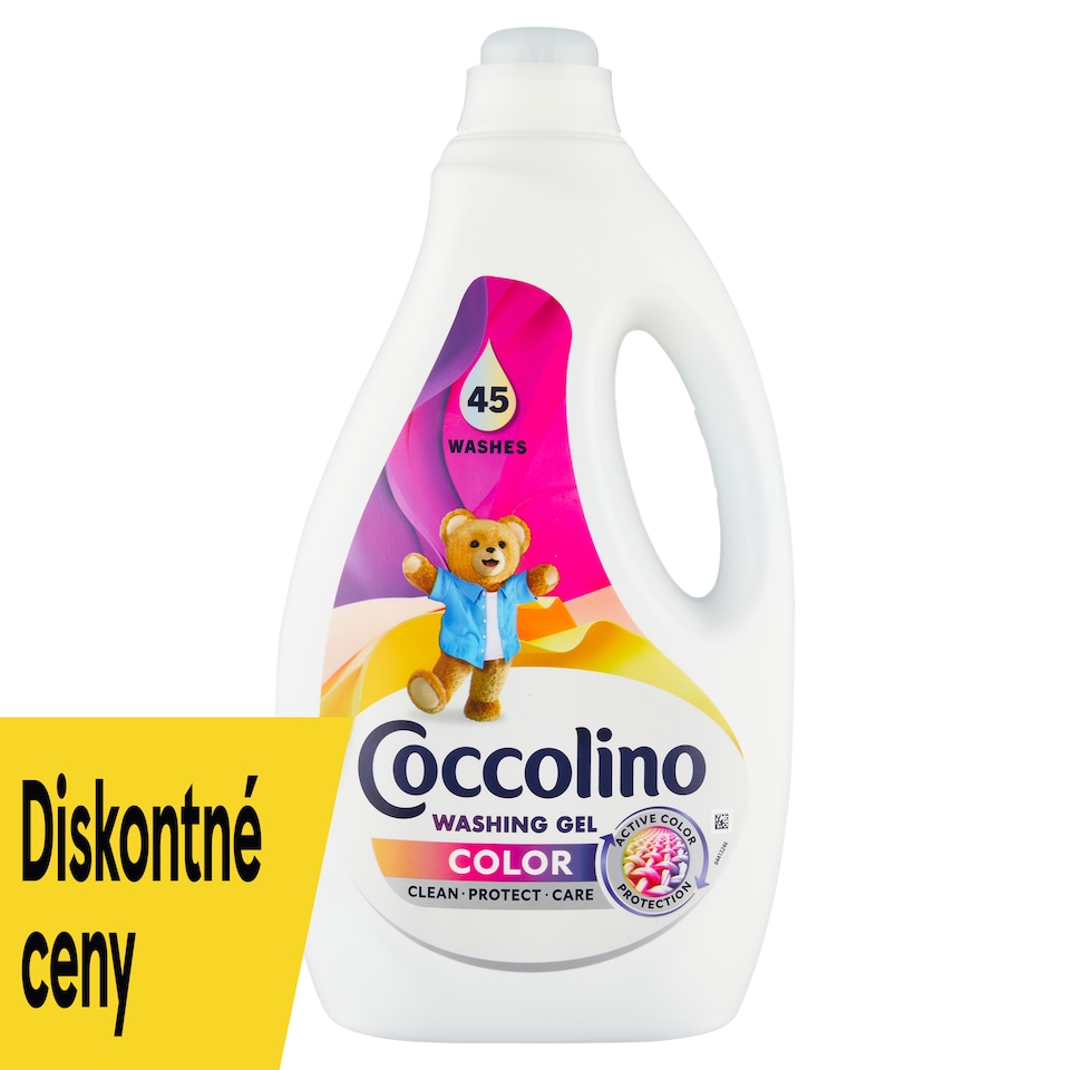 image 1 of Coccolino Color Washing Gel 45 Washes 1.8 L