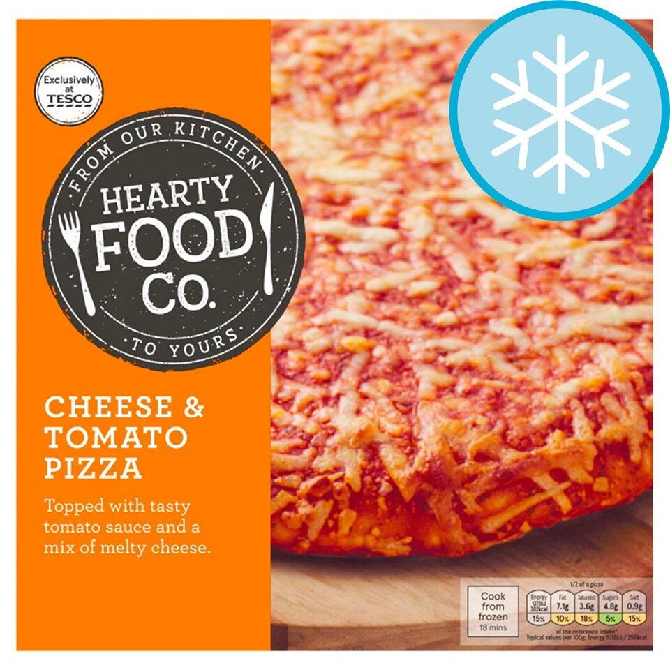 Hearty Food Value Cheese And Tomato Pizza 249G