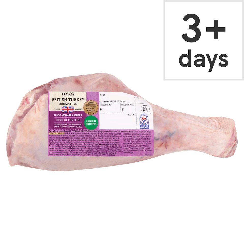 Tesco British Turkey Drumsticks
