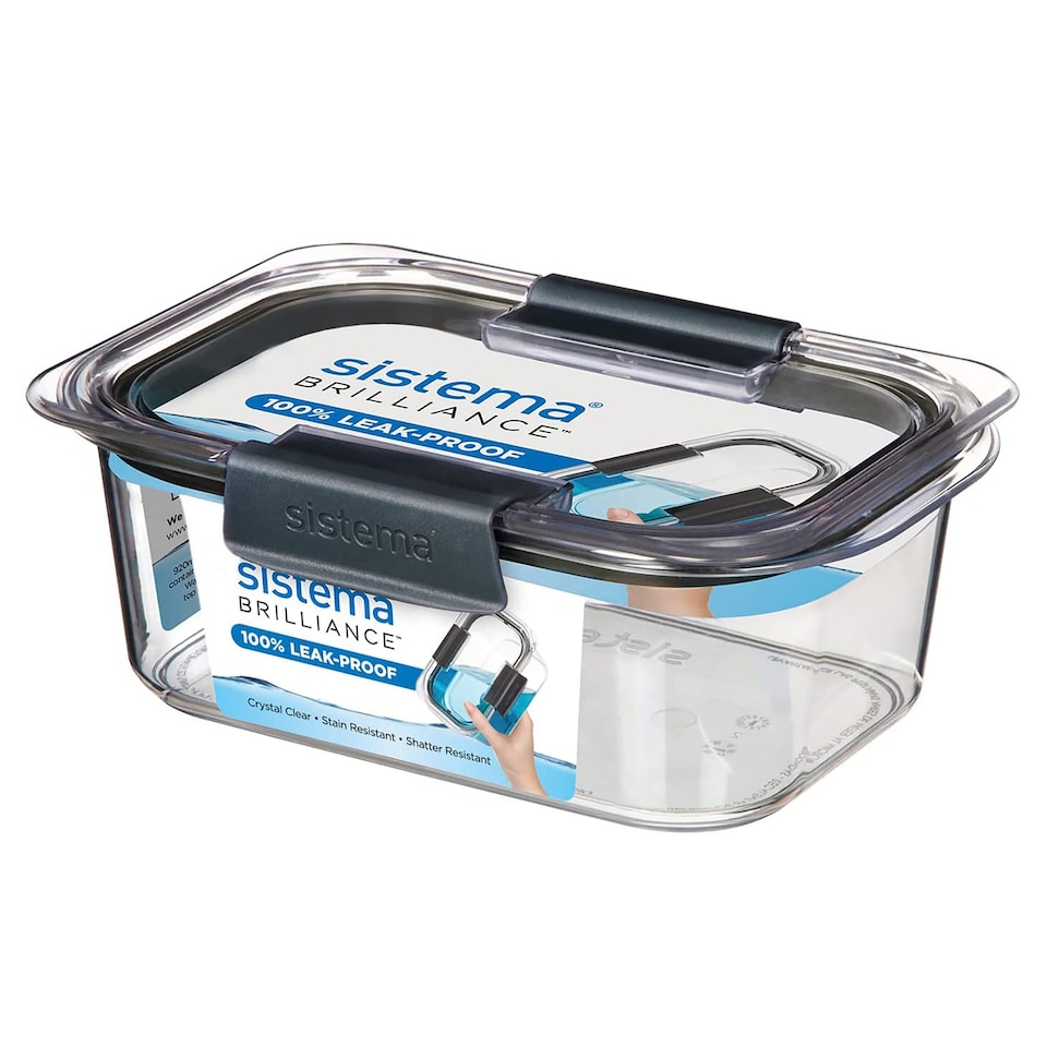 image 1 of Sistema Brilliance Medium Food Storage 920ml