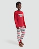 image 2 of F&F Unisex Matching Family Christmas Pyjamas in Multi