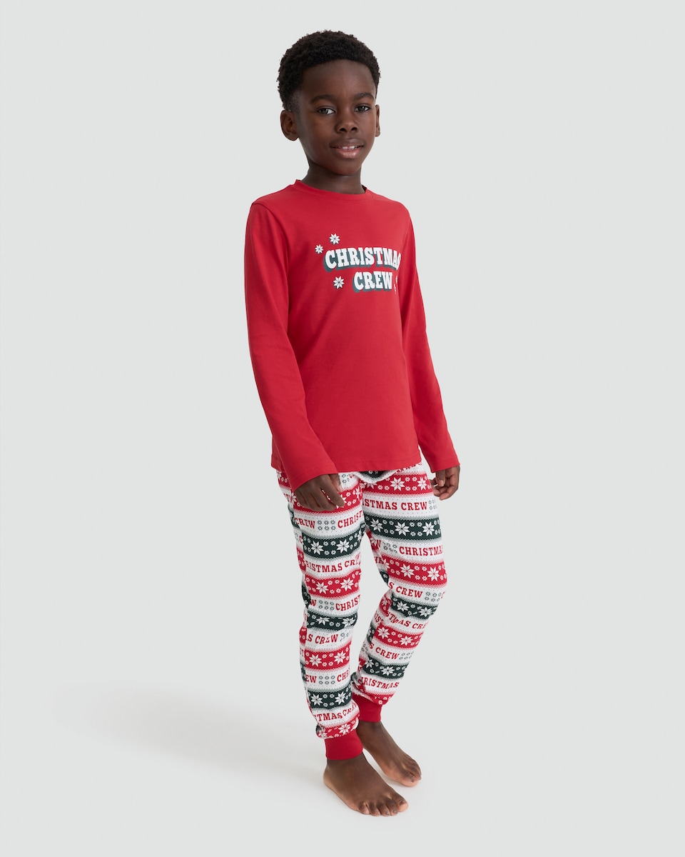 image 1 of F&F Unisex Matching Family Christmas Pyjamas in Multi