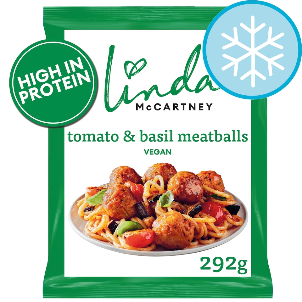 image 1 of Linda Mccartneys Vegetarian Tomato & Basil Meatballs 292G