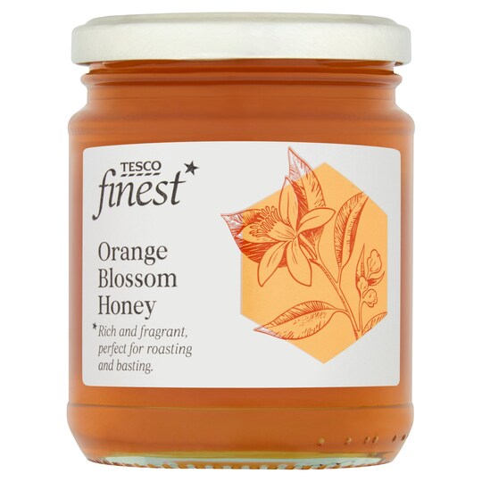 Tesco Finest Orange Blossom Honey 340G Tesco Groceries