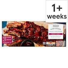 Tesco Sweet BBQ Ribs 460g