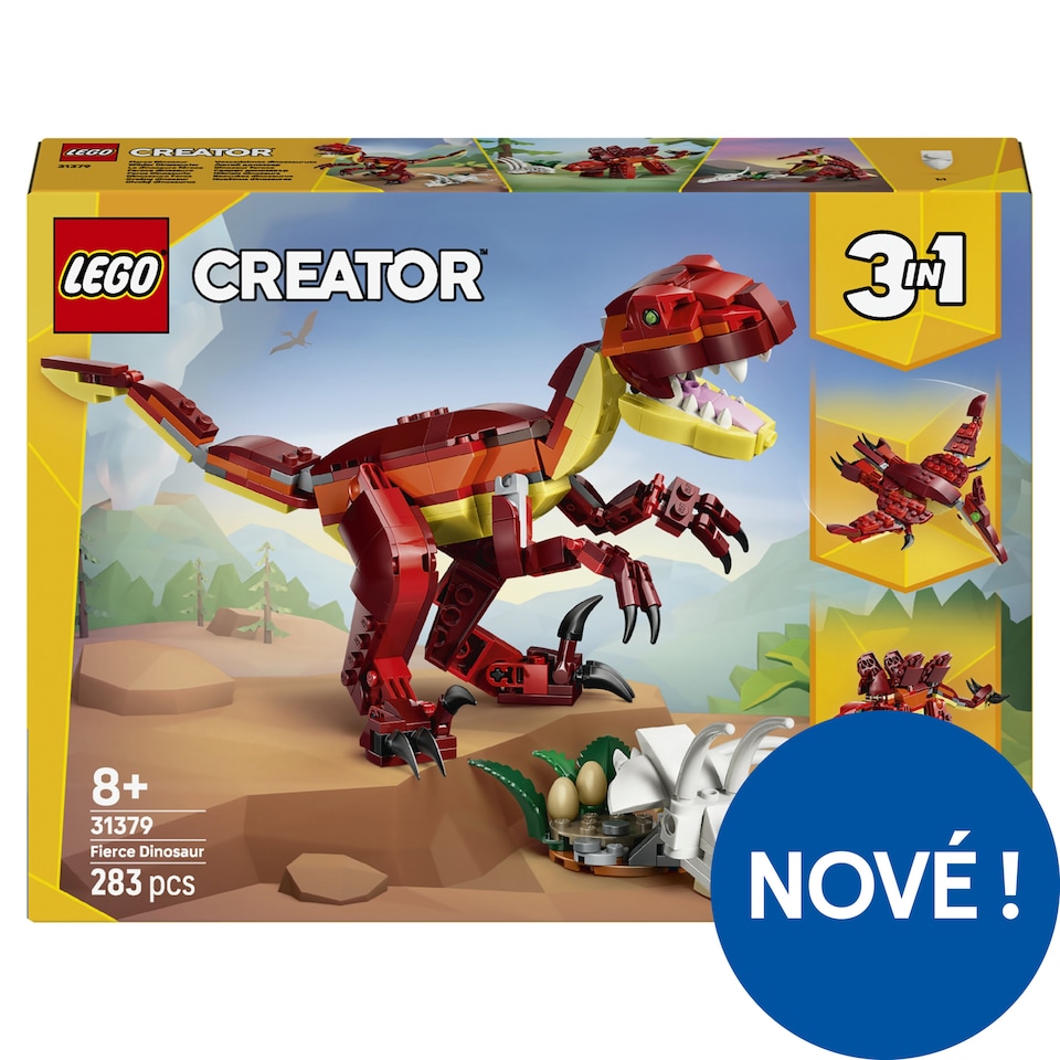 image 1 of LEGO Creator 3 v 1 31379 Fierce Dinosaur
