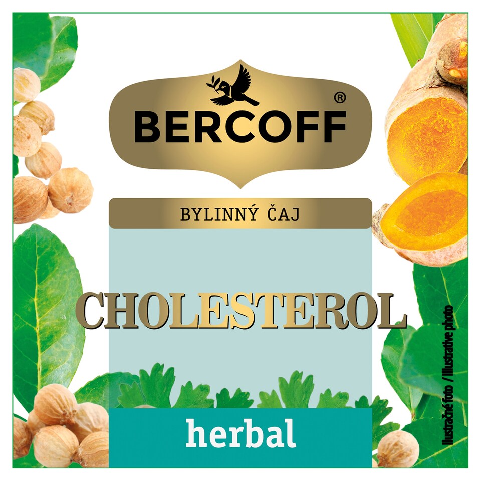 Bercoff Herbal Cholesterol aromatizovaný bylinný čaj 10 x 1,5 g (15 g)