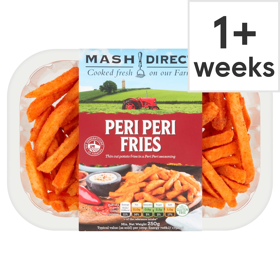 Mash Direct Peri Peri Fries 250G