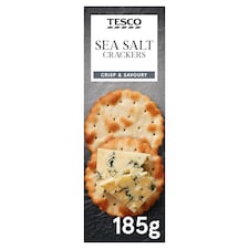Tesco Sea Salt Crackers 185g
