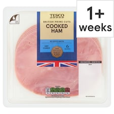 Tesco British Cooked Ham Slices 120g