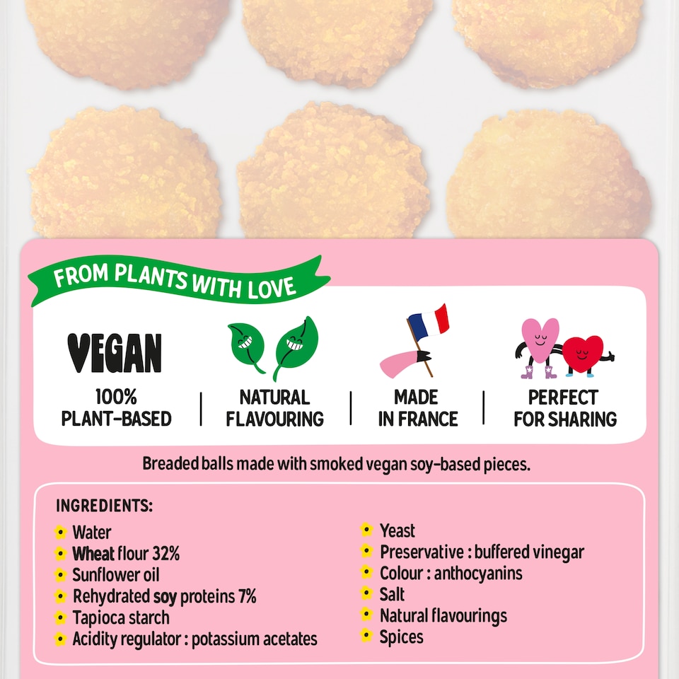 image 1 of La Vie Vegan Sharers Bacon Croquettes 140g