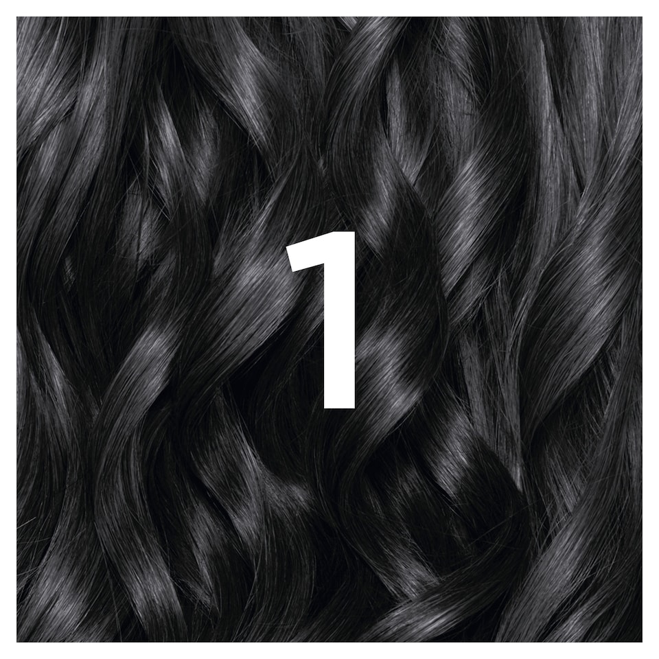 image 1 of Garnier Nutrisse Creme Permanent Hair Colour - Black