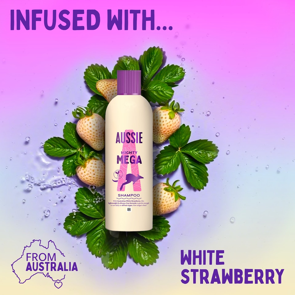 image 1 of Aussie Mighty Mega Shampoo 250ml