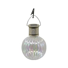 TESCO OUTDOOR SOLAR HANGING COLOUR LIGHT BULB ASSORTMENT