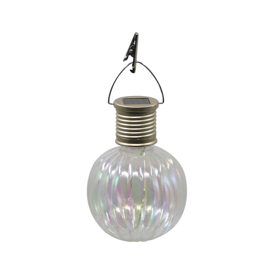 TESCO OUTDOOR SOLAR HANGING COLOUR LIGHT BULB ASSORTMENT