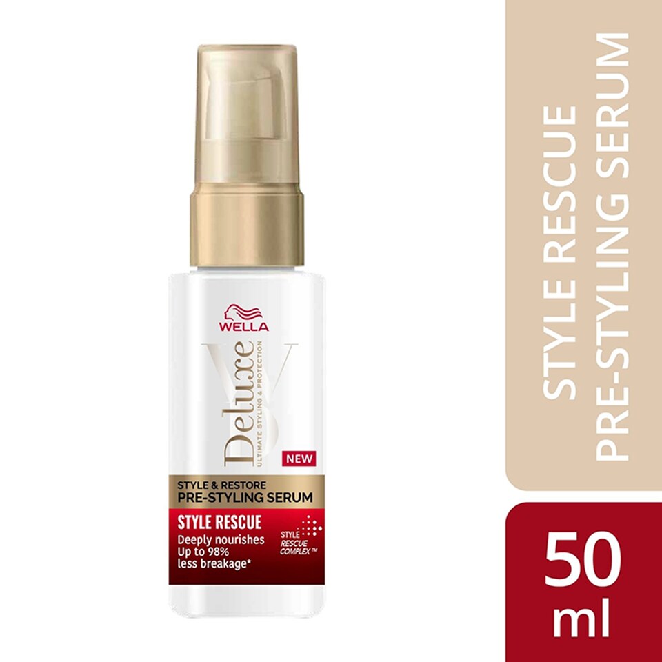 image 1 of Wella Deluxe Pre-Styling Serum 50Ml