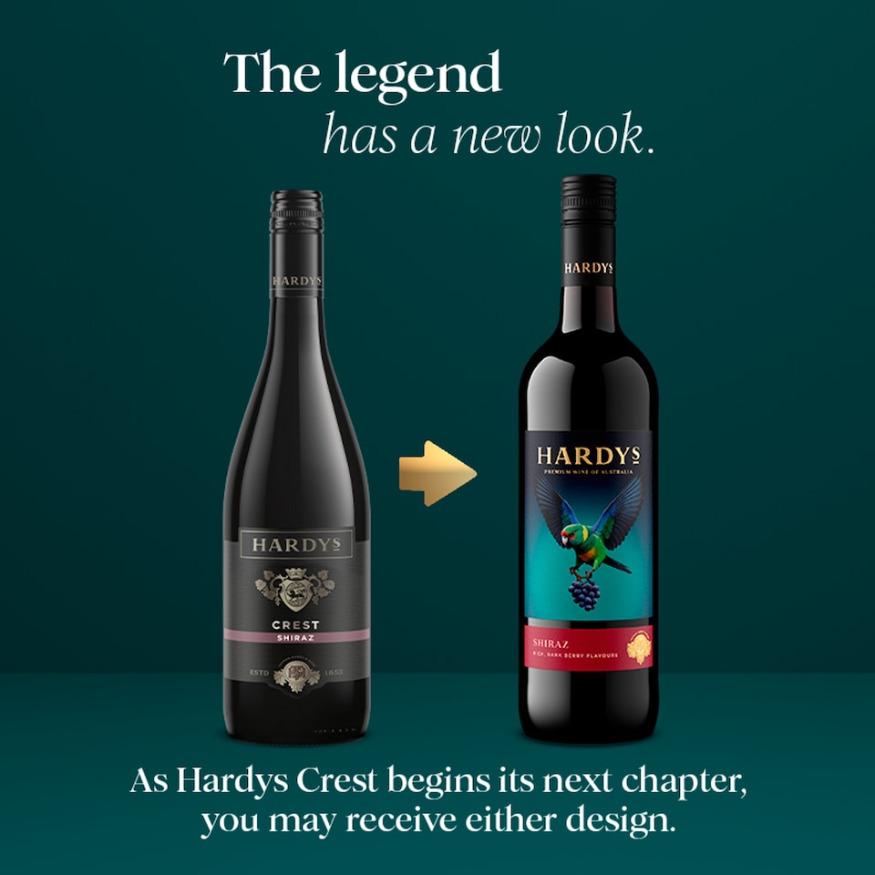 image 1 of Hardys Crest Shiraz Red Wine 75cl