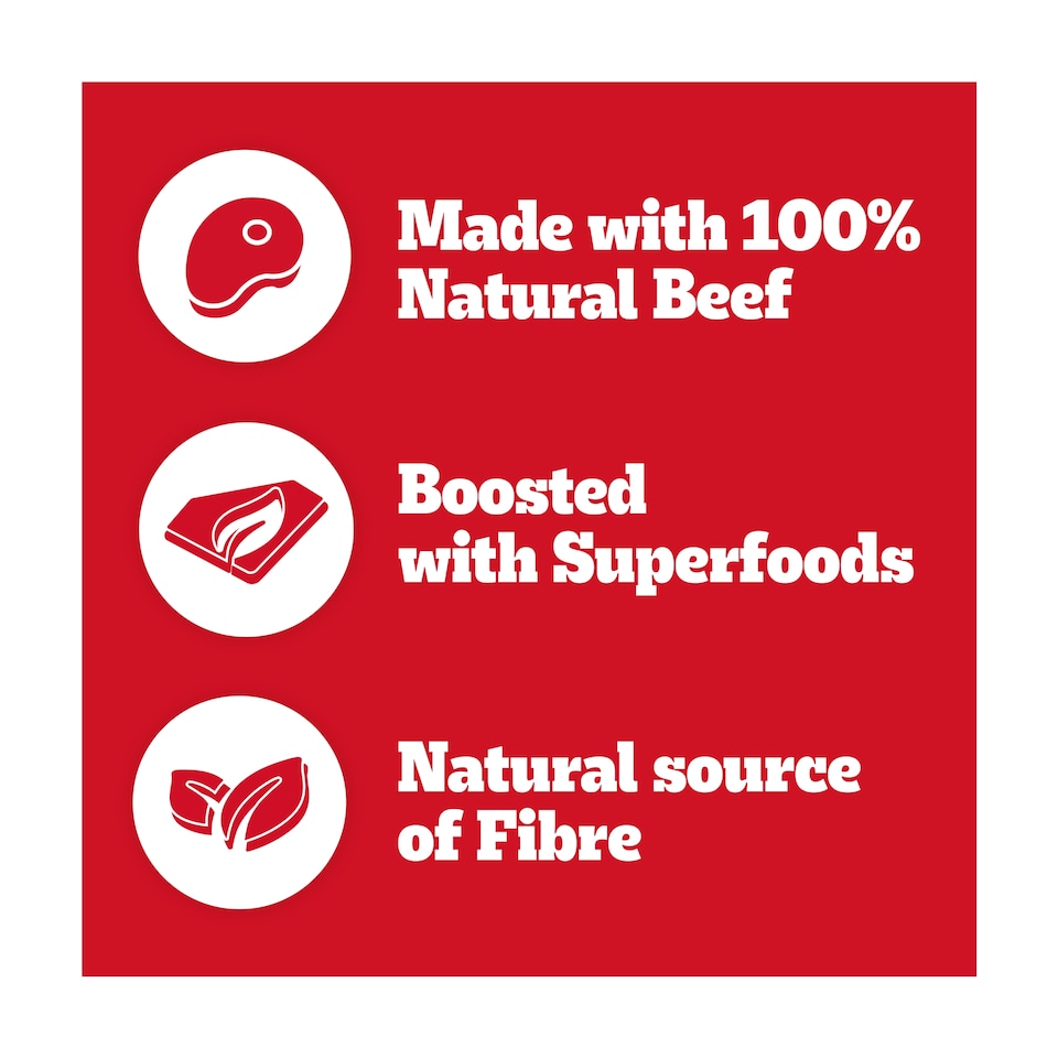 image 1 of Pedigree Ranchos Superfoods Dog Food Treat with Beef 70g