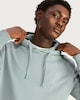 image 1 of F&F Regular Fit Cotton Rich Drawstring Hoodie in Green