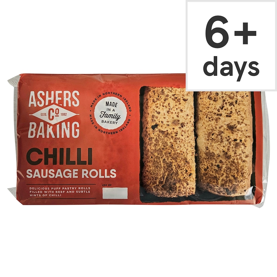Ashers Fire Crackers Sausage Rolls