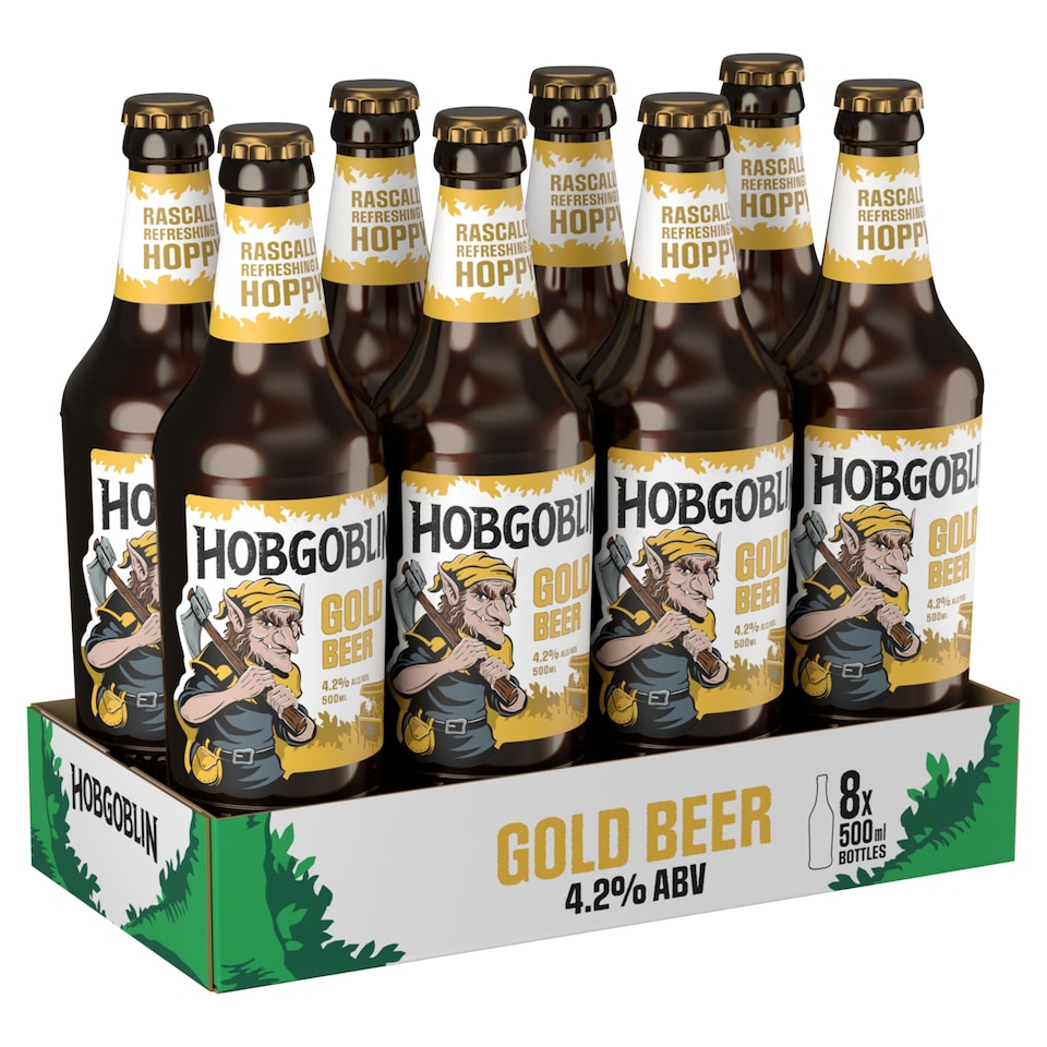 image 1 of Hobgoblin Gold Ale Beer Bottle 500ml