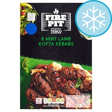 TESCO FIRE PIT 8 MINT LAMB KOFTAS 320G