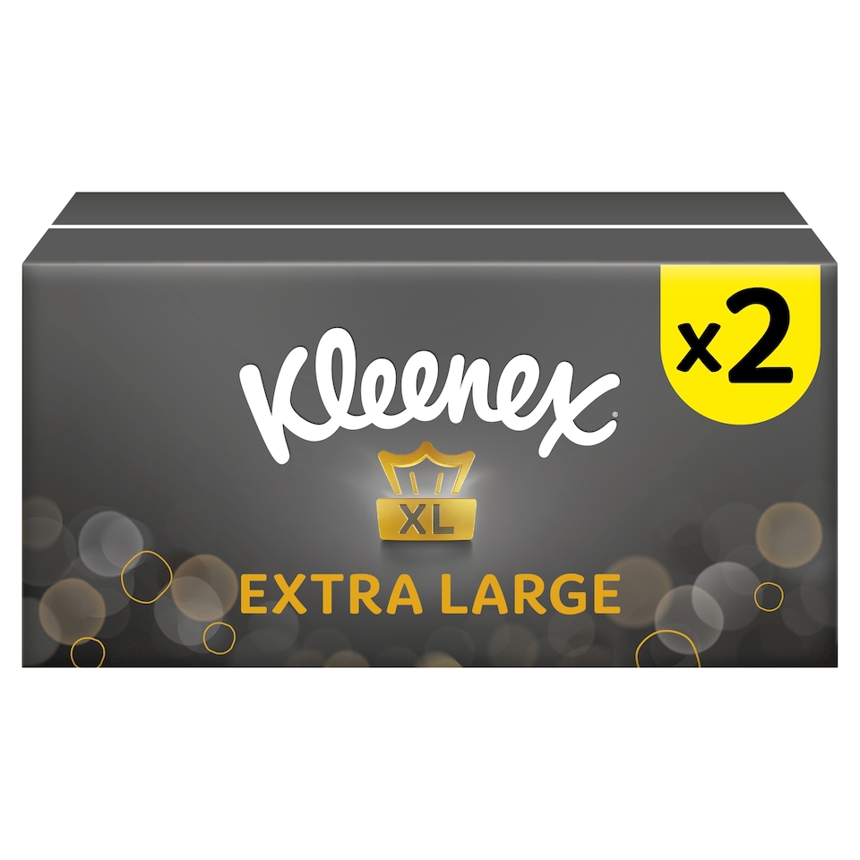 image 1 of Kleenex XL Tissues Twin Box 90 Sheets