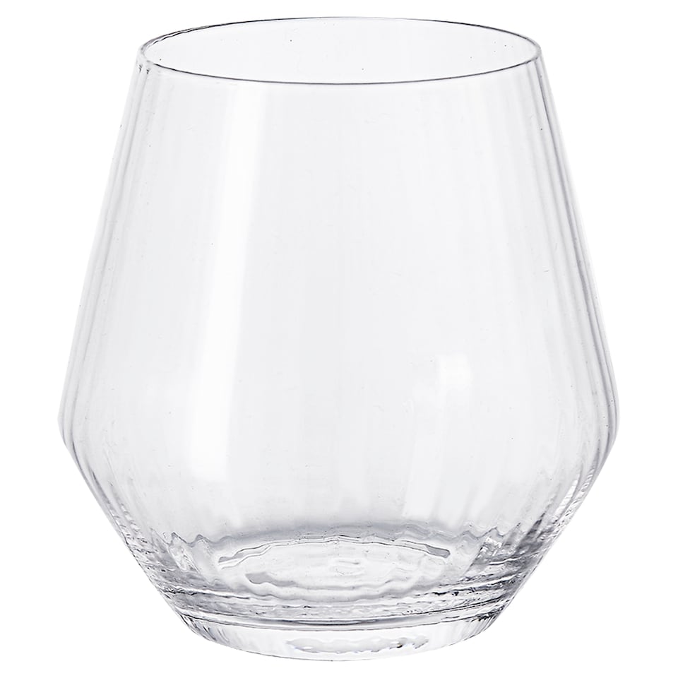 F&F Home Mabel Ribbed Glass Tumbler