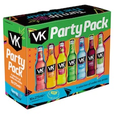 VK Mixed Pack A Selection of Flavoured Alcoholic Drinks 10 x 275ml