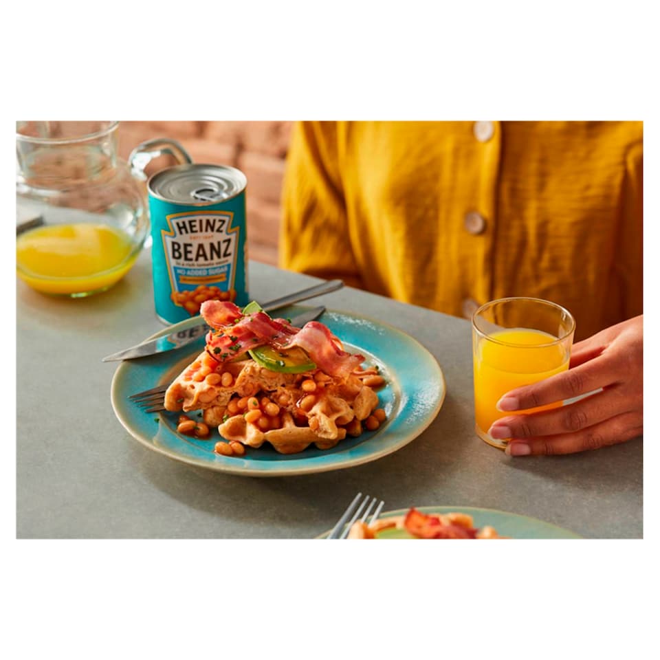 image 1 of Heinz No Added Sugar Beanz 415g