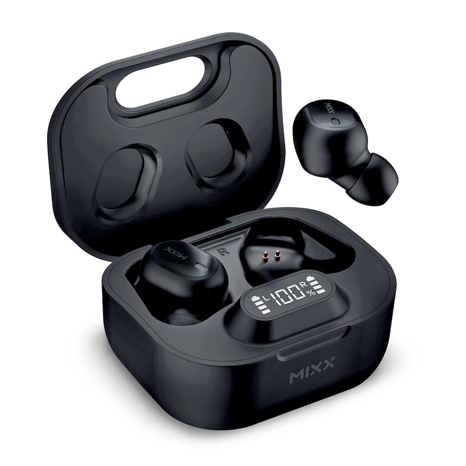 Mixx Streambuds Dots Black Earphones
