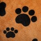image 3 of Good Boy Home Dog Paw Print Blanket 100x70cm