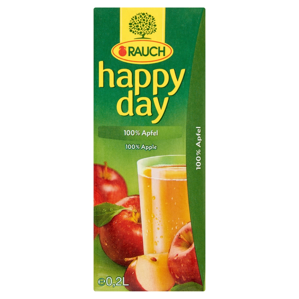 image 1 of Rauch Happy Day 100% Apple Juice 0,2 l