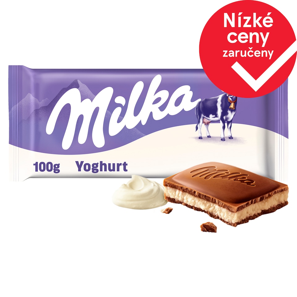 Milka čokoláda Jogurtová mléčná 100g