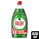 image 1 of Fairy Platinum Quick Wash Washing Up Liquid 820ml