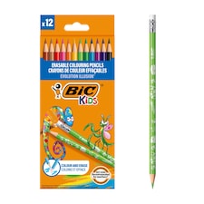 BIC Kids Erasable Pencil 12 Pack