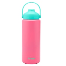 Smash Pink/Turquoise Neon Icon Sipper Bottle 1.1L