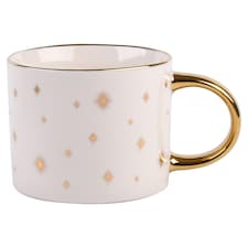 F&F Home Gold Star Mug