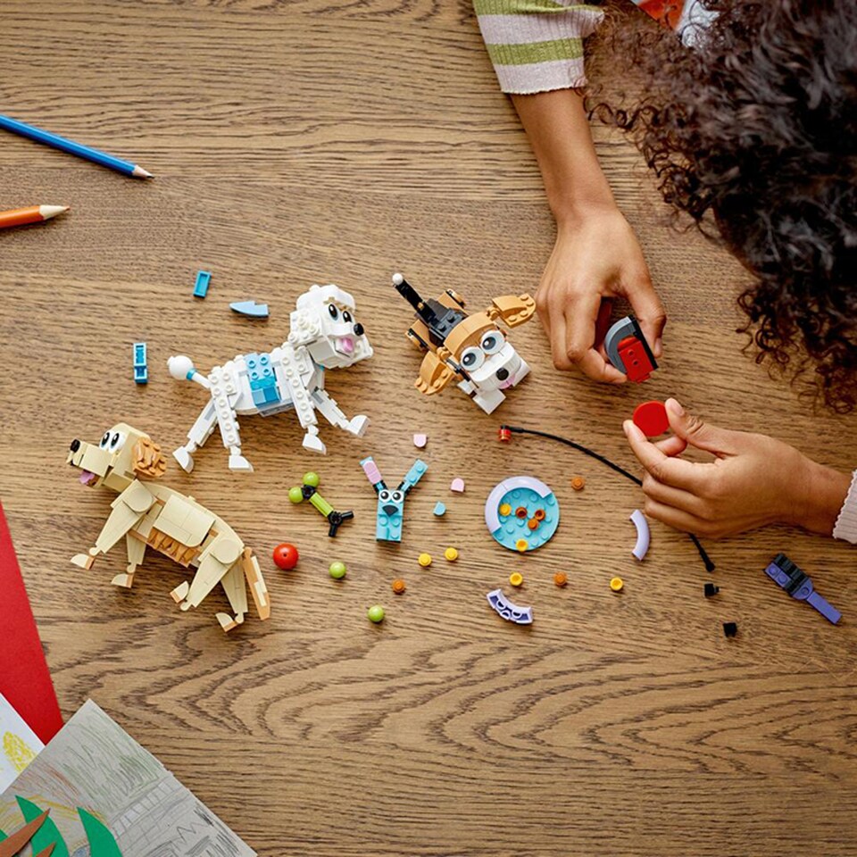 image 1 of LEGO Creator 3 v 1 31137 Adorable Dogs