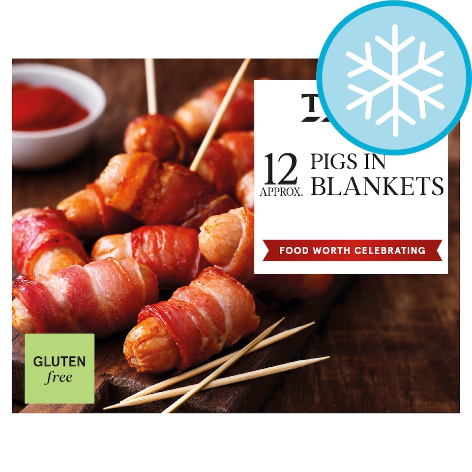 Tesco 12 Pigs In Blankets 240g