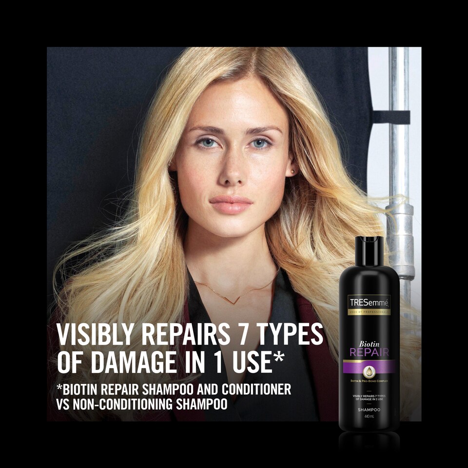 image 1 of Tresemme Biotin Repair Shampoo 440Ml