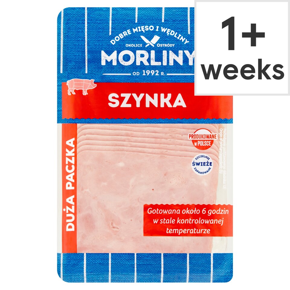 Morliny Szynka Ham Slices 250G