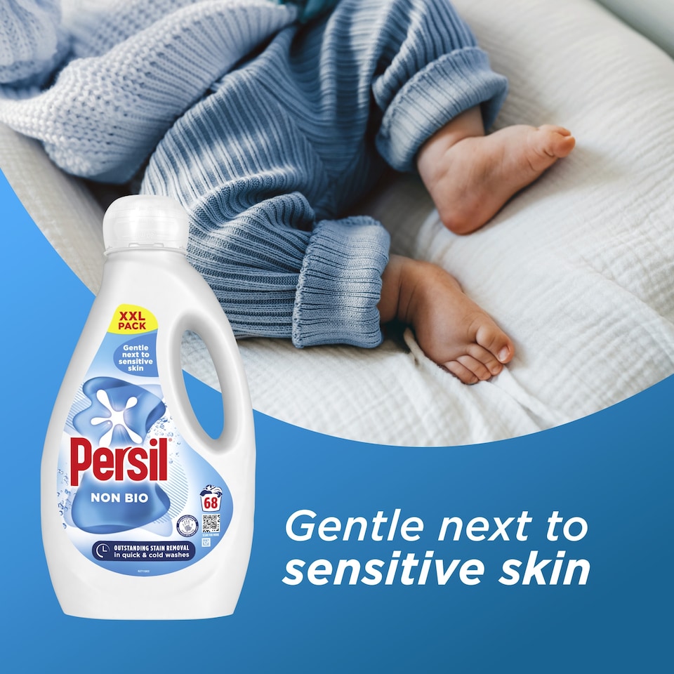 image 1 of Persil Non Bio Laundry Washing Liquid Detergent 68 Washes 1836ml