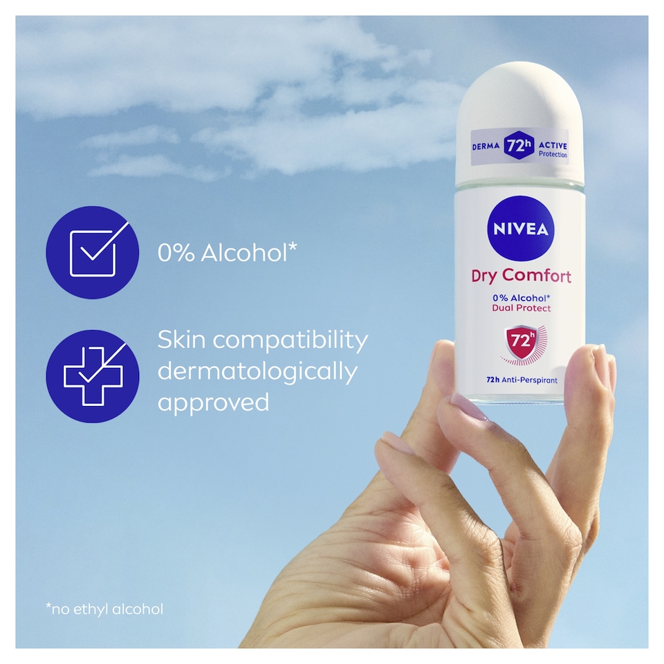 Nivea Deodorant Dry Confidence Roll On 50Ml