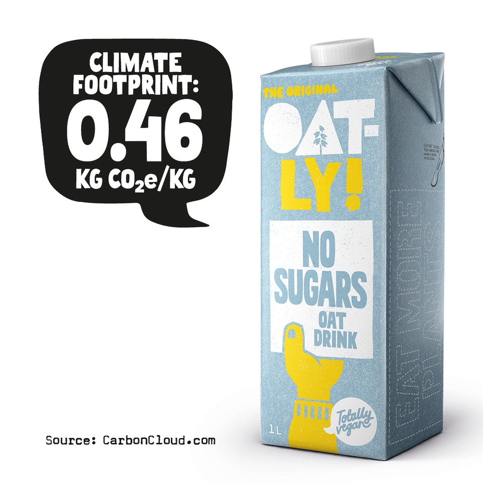 image 1 of Oatly The Original No Sugars Oat Drink 1L