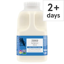 Tesco Ni Whole Milk 568Ml