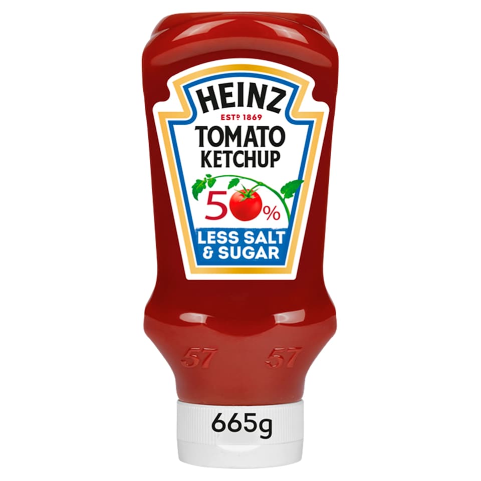 image 1 of Heinz Tomato Ketchup Less Salt & Sugar 665G