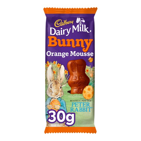 Cadbury Dairy Milk Chocolate Bunny Orange Mousse 30G Tesco Groceries