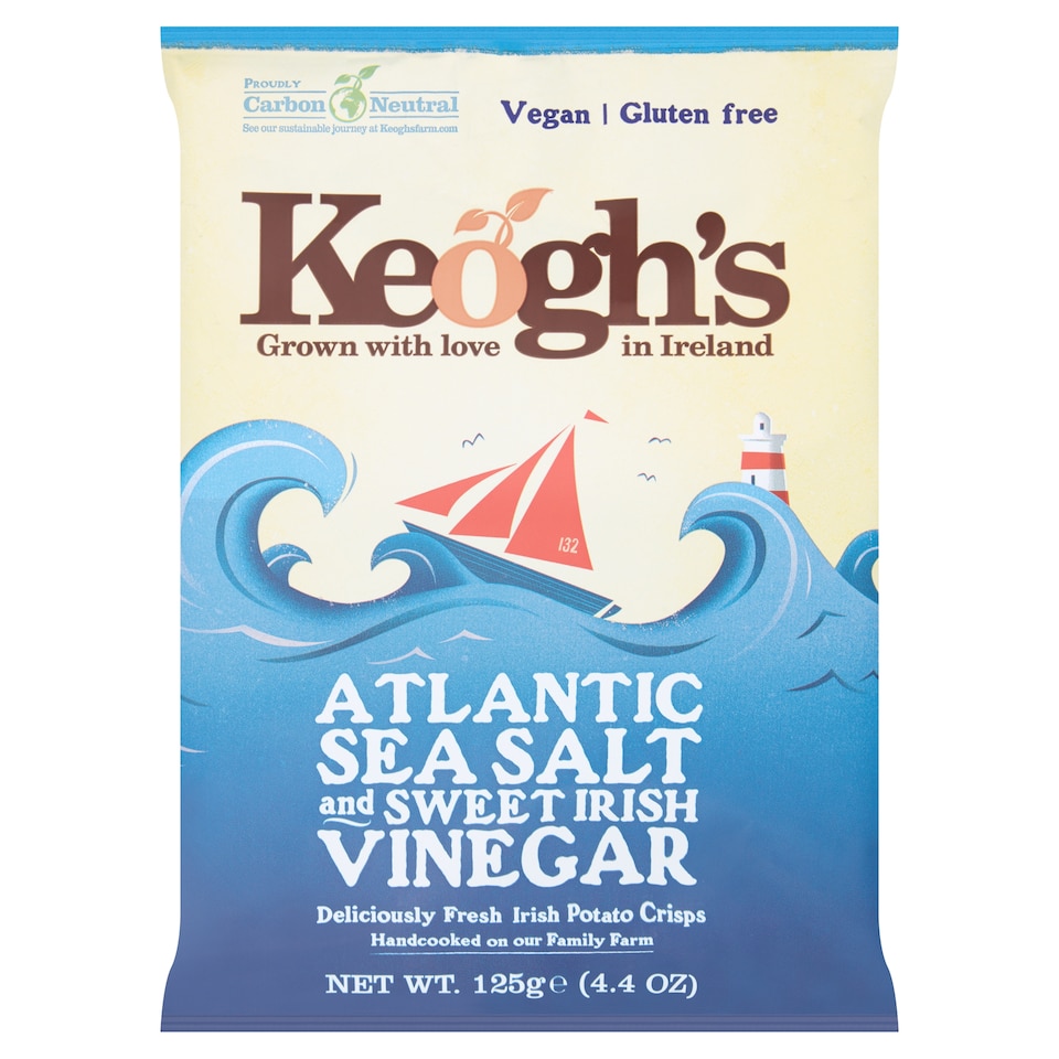 Keogh's Crisps Atlantic Seas&I Cidervinegar125g